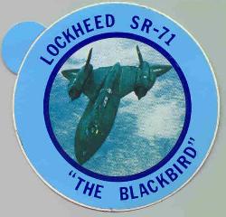 Unarmed & Unafraid Patch Repro New A480 USAF Lockheed Blackbird SR-71 Alone